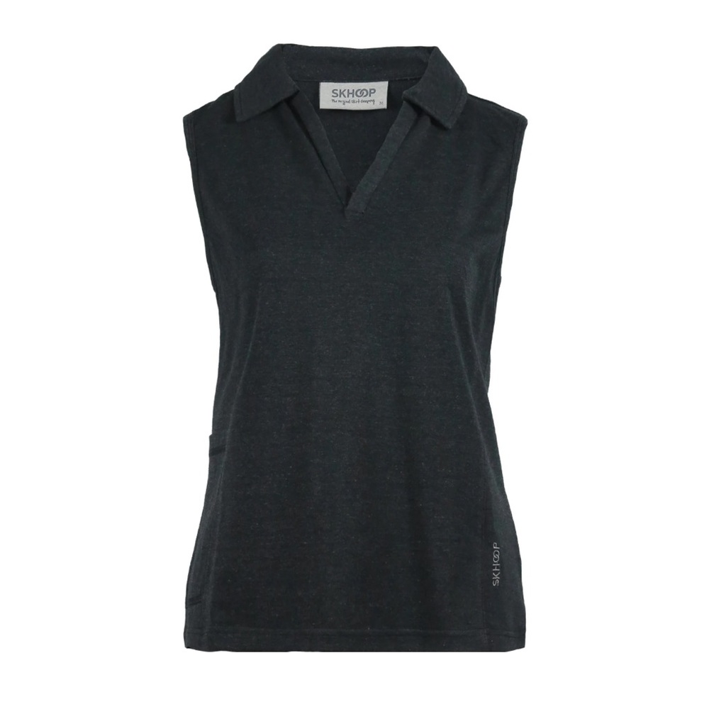 Skhoop Hilda Tank in black melange